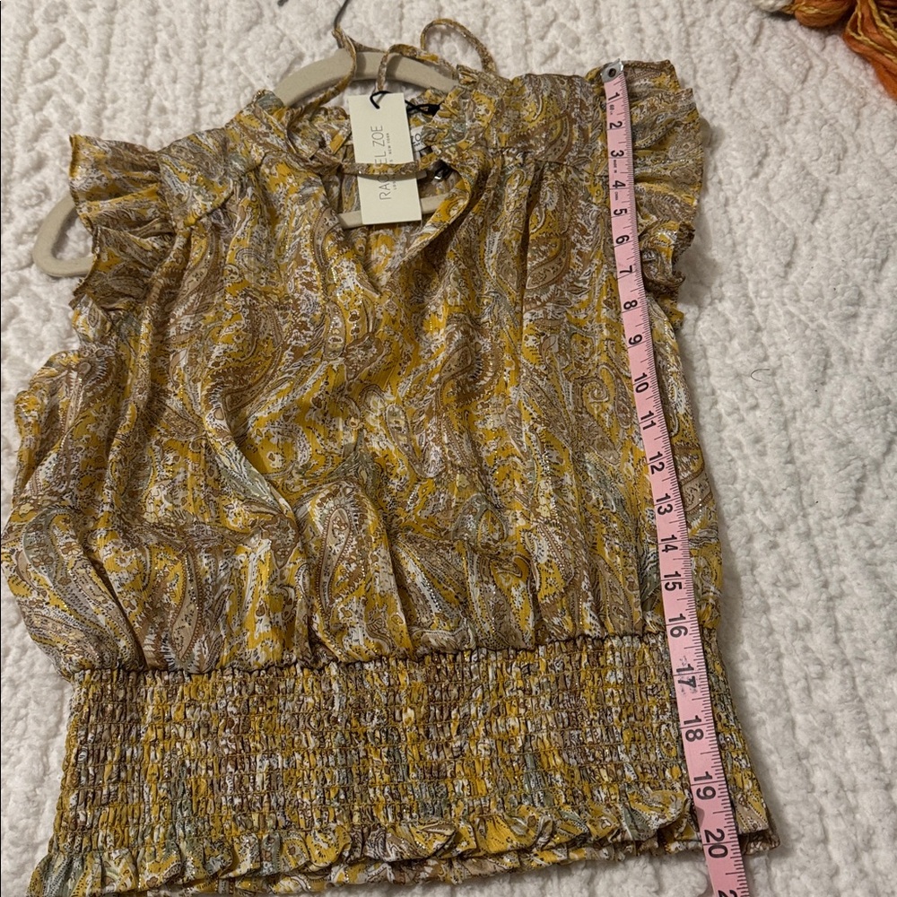 Rachael Zoe sheer blouse. - Picture 14 of 15